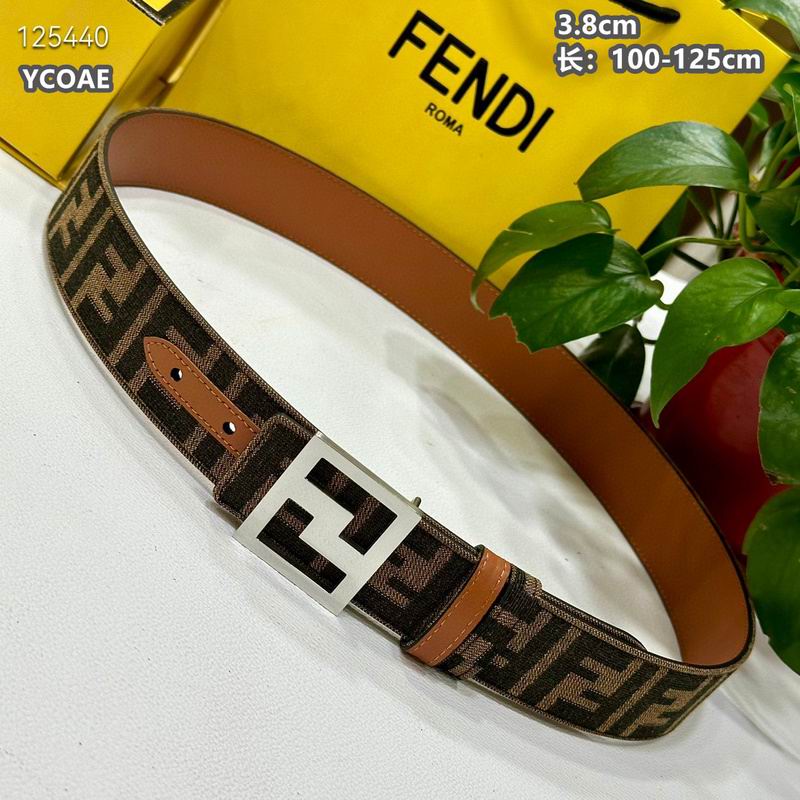 Fendi belt 38mmX100-125cm  8L14